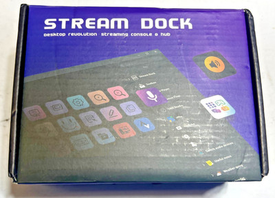 VSDINSIDE Macro Keypad Stream Controller Deck Gaming Streaming Shortcut Keyboard
