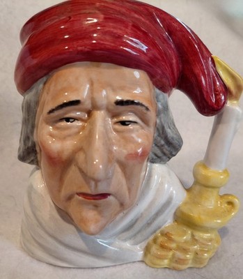 ARTONE (HAND-PAINTED) - CERAMIC CHARACTER / TOBY JUG - SCROOGE