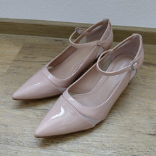 Anna Field Damen Pumps aus Lackleder rosa spi...