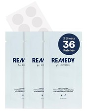 Remedy for Pimples - 36 Near-Invisible Medical-grade Hydrocolloid Pimple...