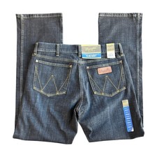 NWT Wrangler Retro Slim Boot Stretch Denim Jeans Women's 32x34 Dark Wash