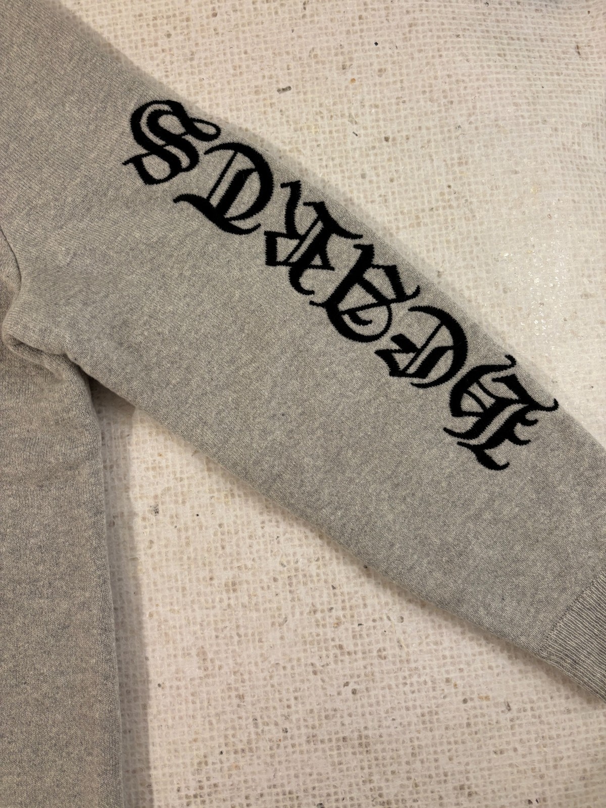 CHROME HEARTS LIFE SENTENCE AUTHENTIC CASHMERE CREWNECK SWEATER SZ L thumbnail 14