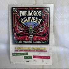 TOWER RECORDS Los Fabulosos Calavera Postcard-Vintage Postcards The Cadillacs
