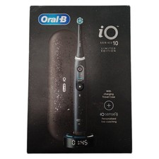 Oral-B iO 10 Elektrische Zahnbürste, Schwarz...