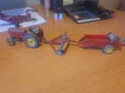 Dinky Toys Massey Harris Bundle X4 Vintage Diecast 1:43 Made In England Meccano