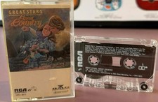 Various - Great Stars, Great Country Cassette Tape VG C6