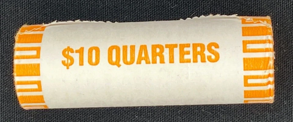 2001 Denver Mint Rhode Island Statehood Quarter Roll Gem Uncirculated OBR #2 25¢ - Image 3 of 4