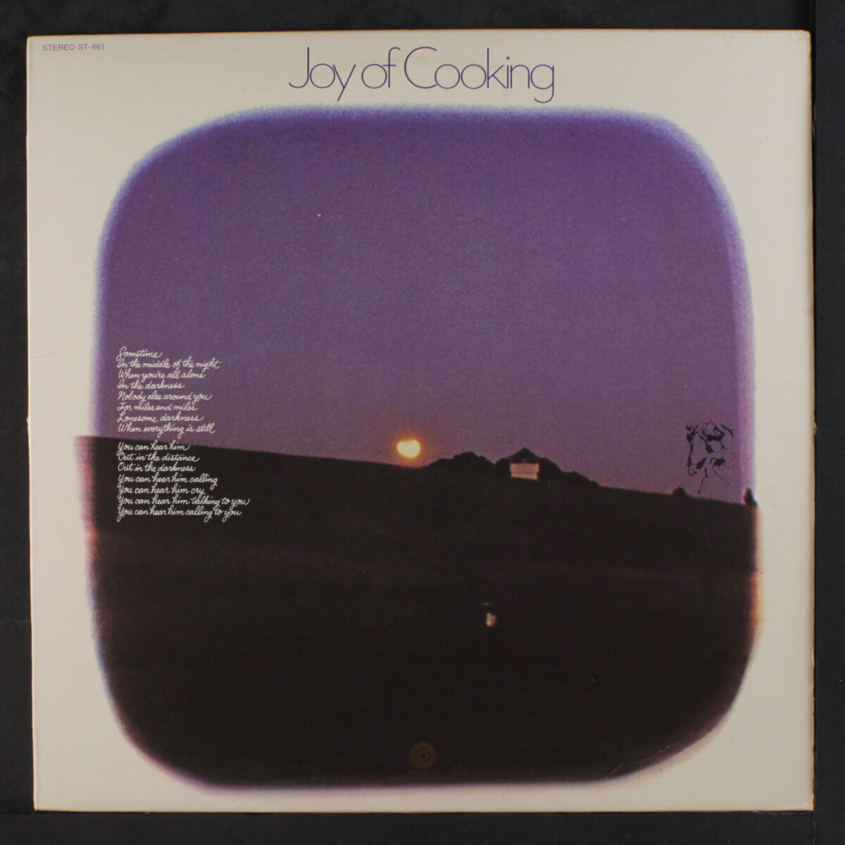 【レコード】Joy Of Cooking JOY OF COOKING: joy of cooking Capitol Records 12