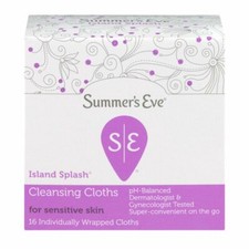 Summer's Eve, Cleansing Cloths, Island Splash, 16 Ct - Odor.. 