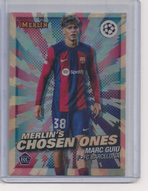 2023-24 Topps Chrome Merlin UEFA Merlin's Chosen Ones Marc
