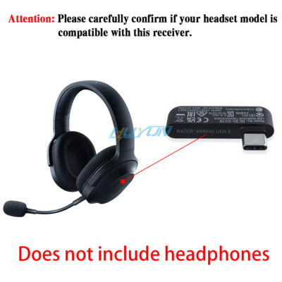 USB 2.4G Receiver Adapter RC30 - 0378  for Razer Barracuda X Wireless Headphones