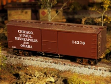 RCR - HO 36FT BOXCAR  - CStPM&O 14270