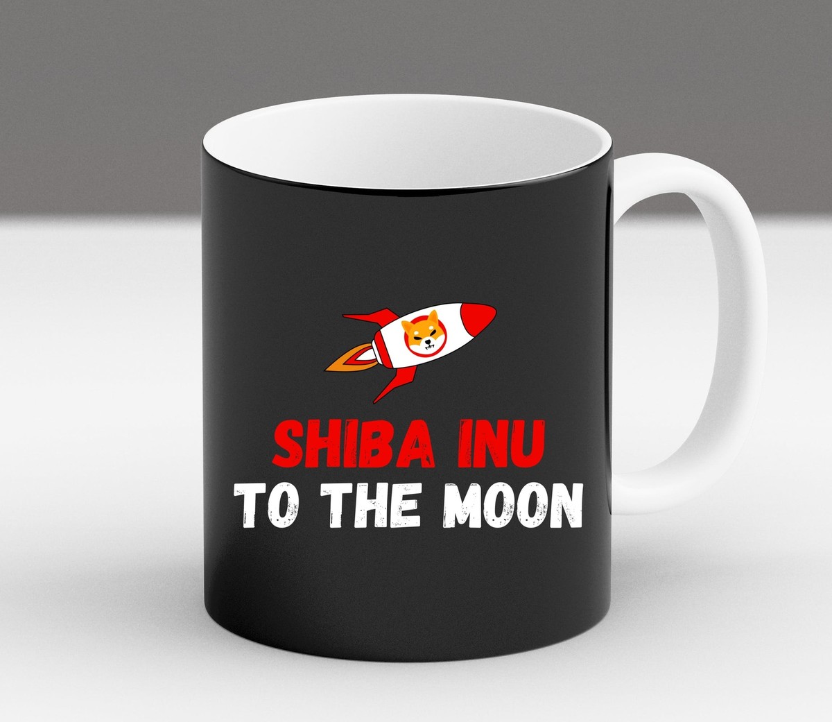 Shiba Inu To The Moon Crypto Digital Currency Lovers Gift New Trendy Mug