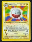 21/102 Electrode 1st Edition Pokemon Base Set Shadowless NM
