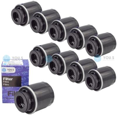 10x YOU.S Genuine Oil Filter Compatible with AUDI SEAT SKODA VW 1.4 FSI / 1.4 TSI