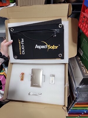 Aspect Solar Sunsocket Duo-flex Portable Solar Panel