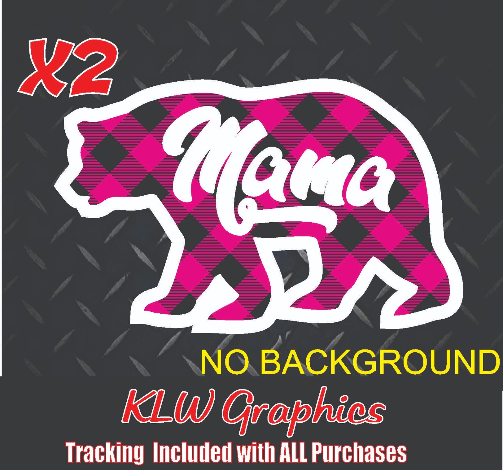 MAMA PAPA BEAR VINYL DECAL CAR BUMPER WINDOW STICKER MOM MOTHER Dad ...