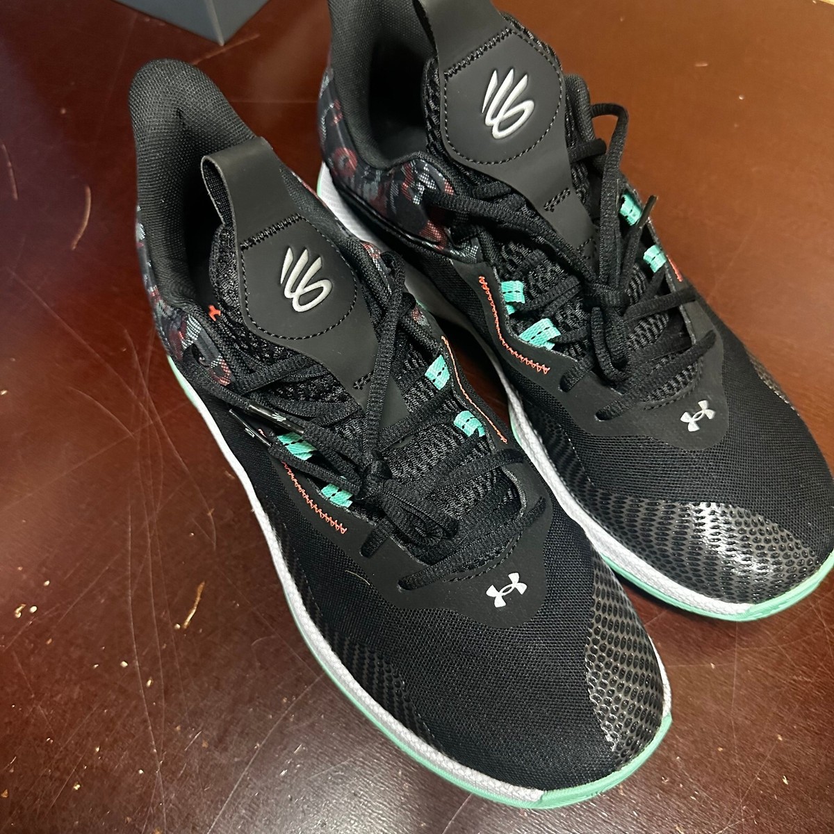Under Armour Curry HOVR Splash 2 basketball shoes - size 8 men Under Armour Curry HOVR Splash 2 Black Sneakers, New Men main image 4