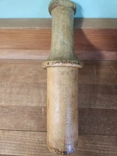 KitchenAid Hobart Pelican Wood Food Stomper / Pusher for 7" Slicer Attachment