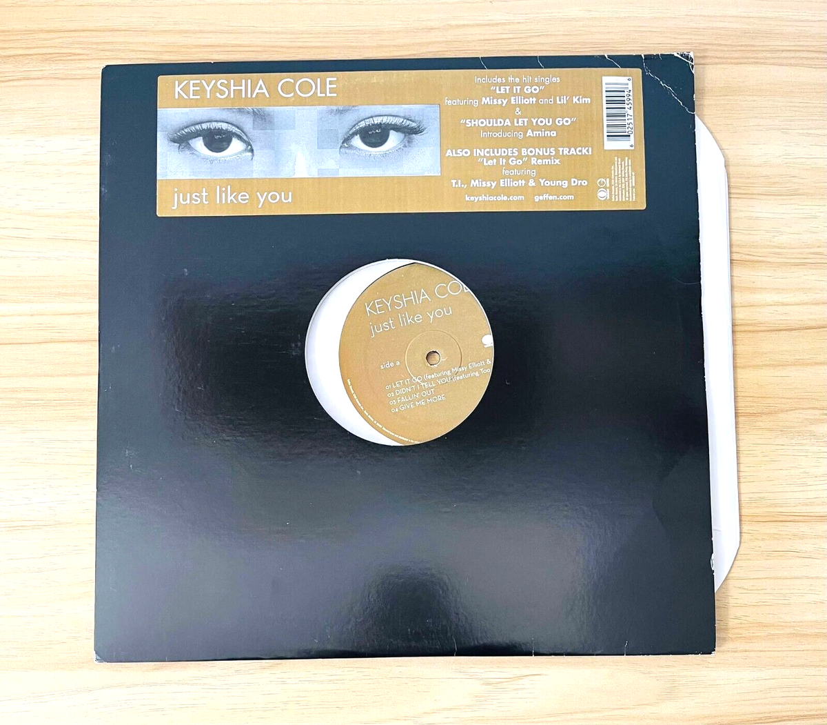 Keyshia Cole / Just Like You 2007 US 2LP Geffen Records B000989201