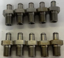 UNKNOWN BRAND PCV VALVE UNKNOWN P/N 1/4" FEMALE/MALE THREADED LOT OF 10