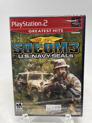 SOCOM: 3 U.S. Navy (Sony Playstation PS2) Brand New Factory Sealed Greatest Hits