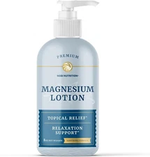 M3 Magnesium Lotion to Relieve Muscle Cramps & Soreness Calming Recovery, 8 oz