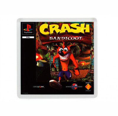 Crash Bandicoot PLAYSTATION Psx Magnet Kühlschrankmagnet Kühlschrank