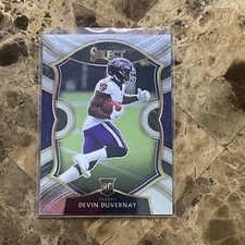 2021  Panini Select #77 Devin Duvernay Concourse Base RC Ravens B-11