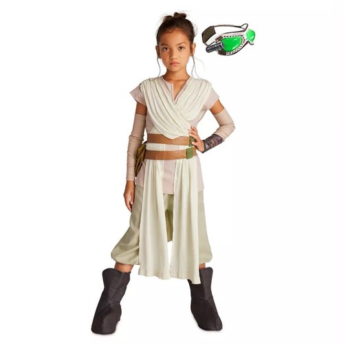 Disney Store Star Wars Rey The Force Awakens Halloween Costume Girls Size 9 / 10