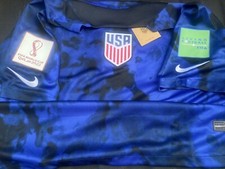 USA Soccer 2022 World Cup Jersey for National Team Jersey PLAYER VERSION men-Lg.
