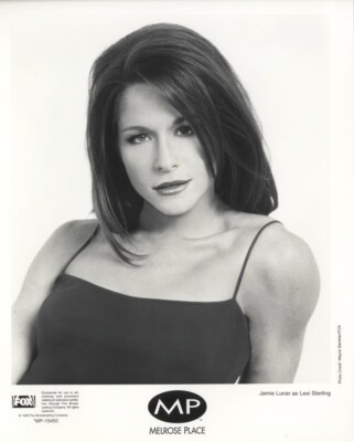 Jamie Luner publicity portrait Melrose Place 1998 Original 8x10 Photo