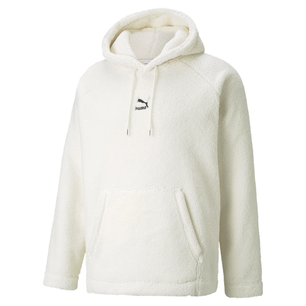 Puma Men s Classics Sherpa Hoodie eBay