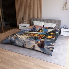 Microfiber Duvet Cover Christmas Theme