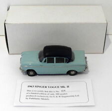 Pathfinder G&W Engineering 1/43 Scale GWE2 - 1963 Singer Vogue Mk. II - 2T Blue