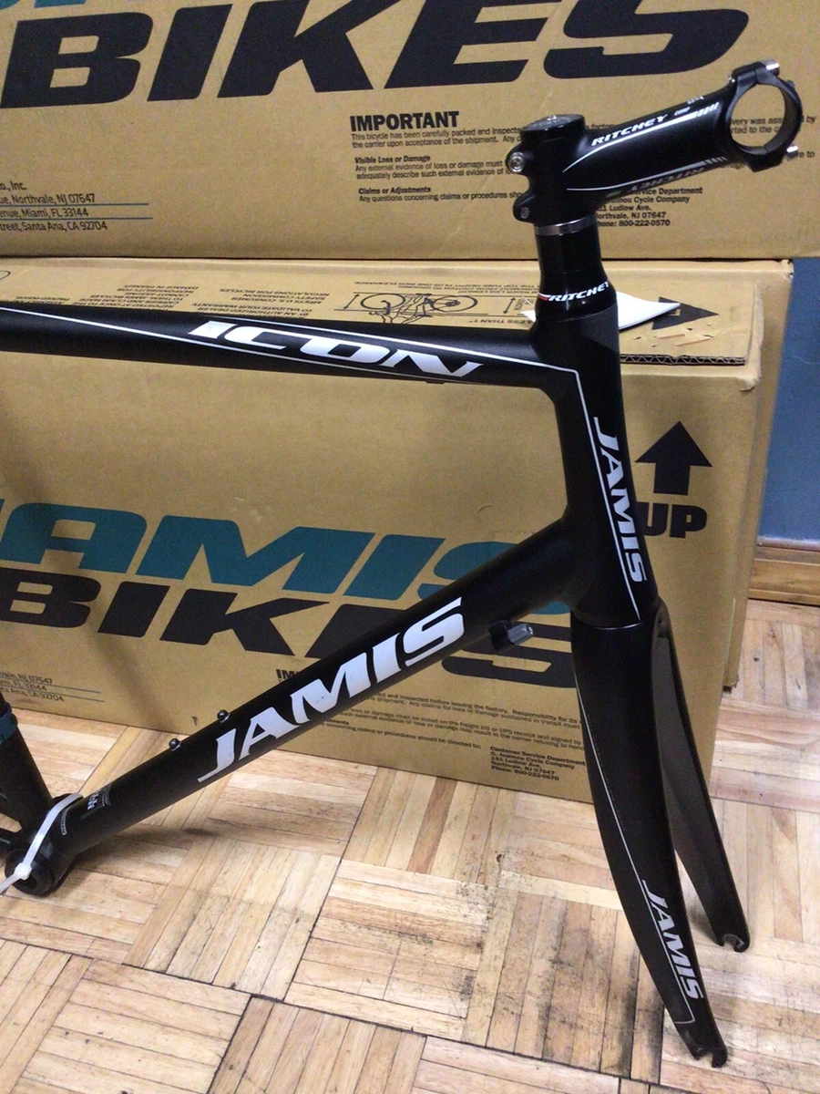 Jamis Icon 61cm Aluminum 700c Road Bike Frame w Carbon Fork BB and Stem