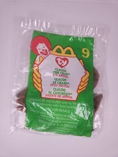 1993 Tag Claude The Crab 9 McDonald  s Ty Teenie Beanie Baby 1999 New Unopened