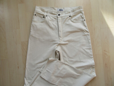 Stooker Strech Jeans Gr. 34 Farbe: Elfenbein  kaum getragen Sehr guter Zustand