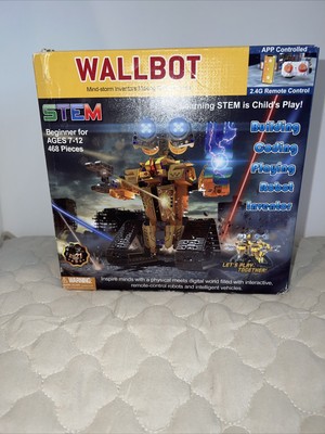 Wallbot  Robot , Top 10 STEM Projects Ages 7-12, engineering Coding summer