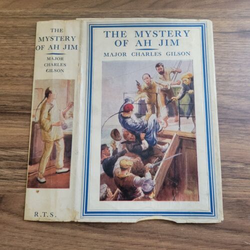 The Mystery Of Ahn Jim by Major Charles Gilson DUST JACKET ONLY