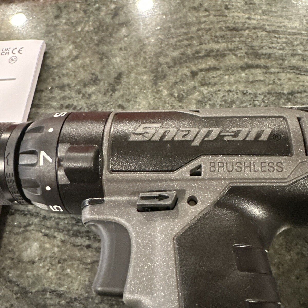 Snap On cdr861gm 3/8 drill driver 14.4 micro lithium brushless 