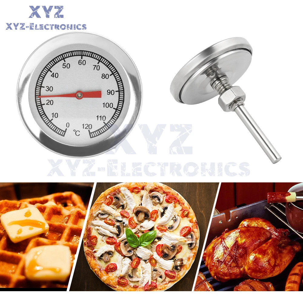 Oven Thermometer Stainless Steel Food Meat Temperature Dial Gauge 120ºC/500ºC
Opens in a new window