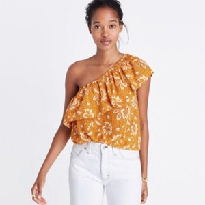 madewell yellow top
