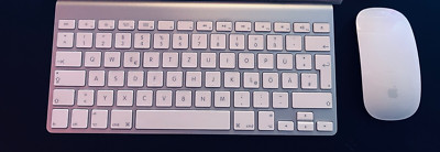 Apple Tastatur A1314 MC184D/B + Magic Mouse A1296 MB829Z/A deutsch QWERTZ