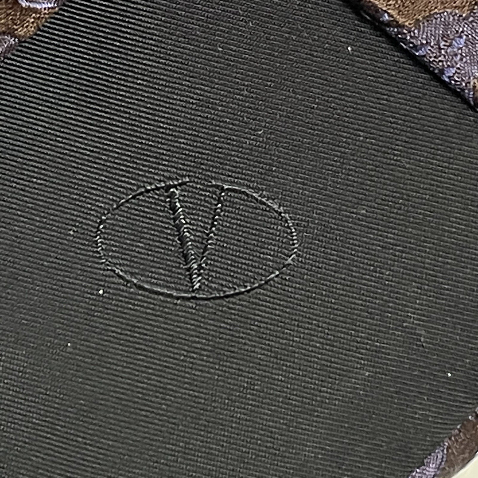 Valentino Designer Italy Silk Blue Brown Geometric Necktie thumbnail 4