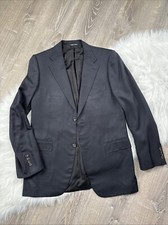 Yves Saint Laurent Men's Blue Blazer Sport Coat Jacket YSL Good Cond