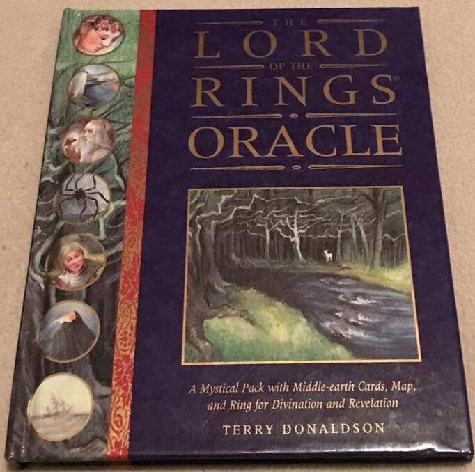 Vintage 1998 The Lord of the Rings Oracle by Terry Donaldson Hardcover - GREAT