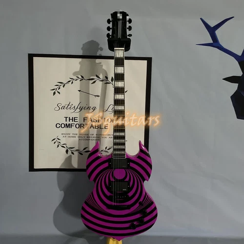 Custom Shop Zakk Wylde Audio Odin SG Electric Guitar 6 String Rosewood Fretboard