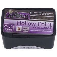Apolo Hollow Point Copper .177 / 4.5 mm AirGun Pellets 400 psc (19990)