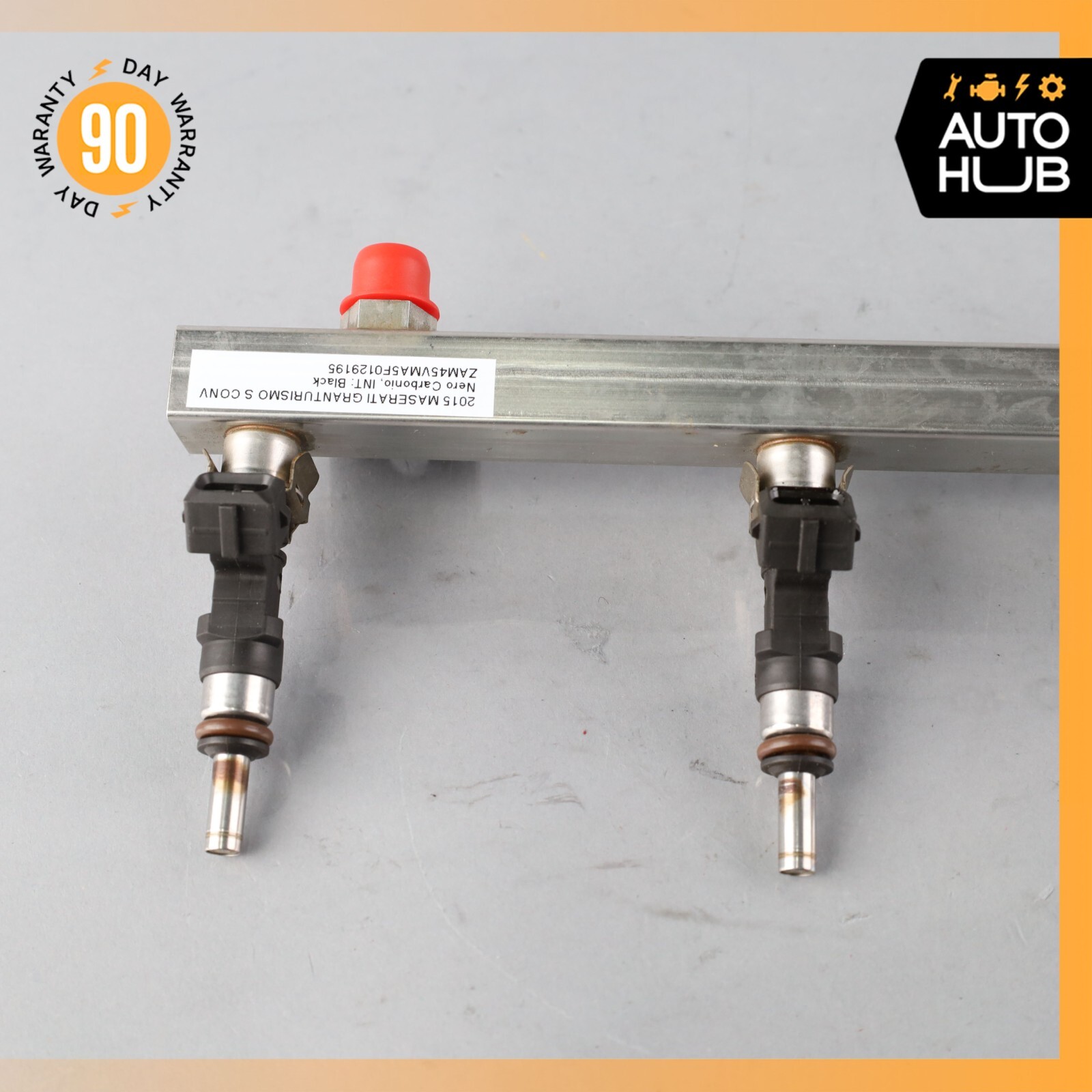 Maserati GranTurismo M145 Fuel Injection Rail Line w/ Injectors Left Side OEM